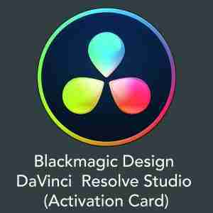 Blackmagic Design DaVinci Resolve Studio (Activation Card)